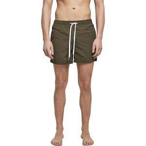 Build Your Brand Mens Swim Shorts / Olive